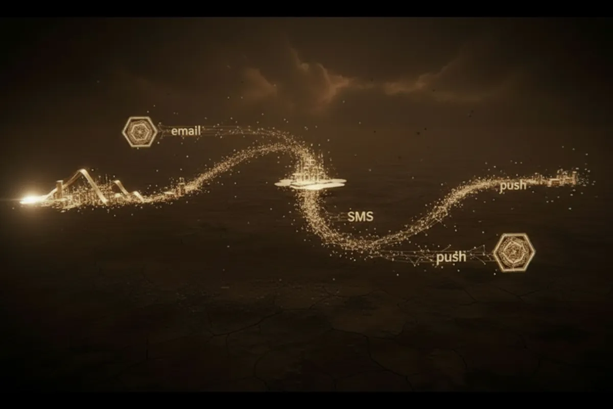 Campaign composer (email/SMS/push)